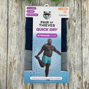 Men’s Pair of Thieves Quick Dry Boxer Briefs Underwear 2-Pack Size XXL